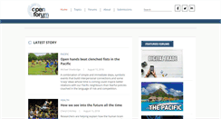 Desktop Screenshot of openforum.com.au